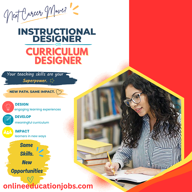 Your Next Career Move: Instructional Design or Curriculum Design